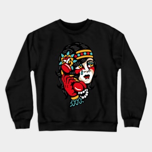 Lady devil Crewneck Sweatshirt